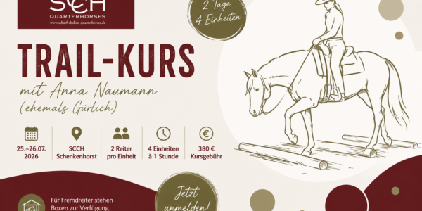Trail-Kurs mit Anna Naumann (ehemals Gürlich)